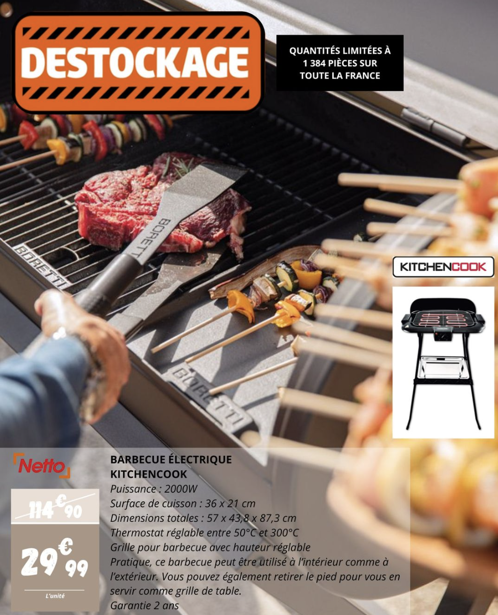 Réalisation d'une publication Facebook et Instagram pour Netto