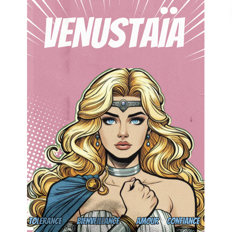 Réalisation d'une affiche publicitaire pour Venustaïa